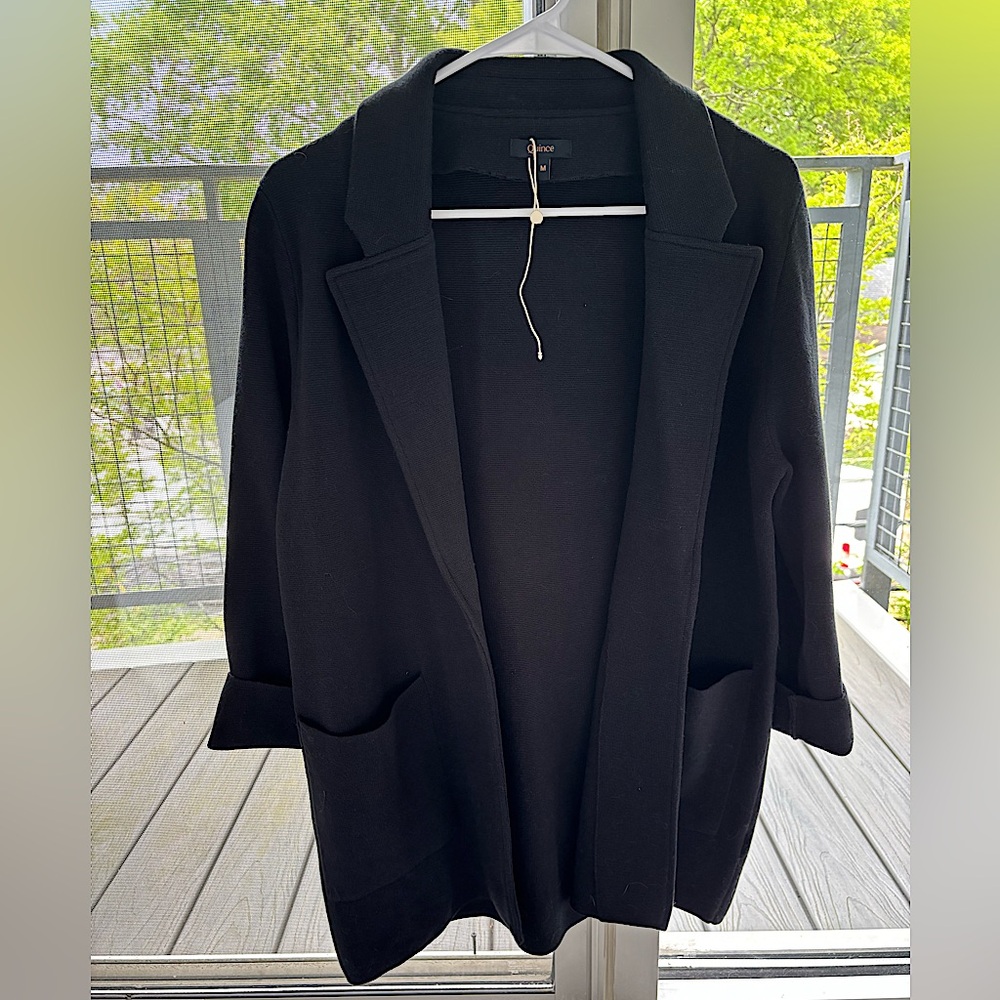 NWOT* Quince organic cotton blazer